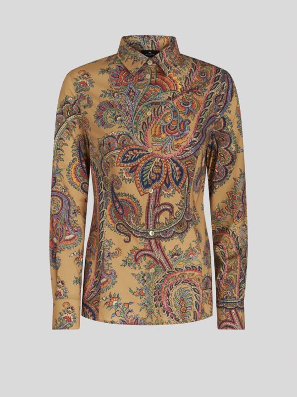 PRINTED COTTON SHIRT