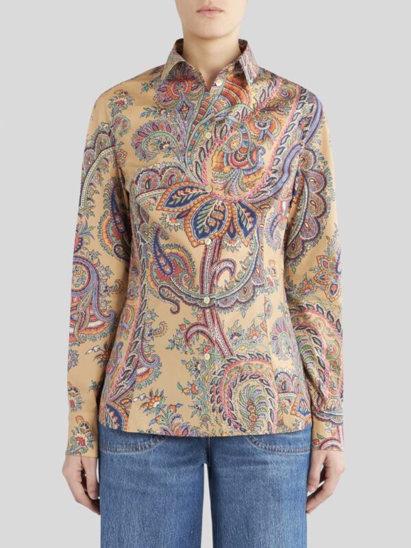 PRINTED COTTON SHIRT