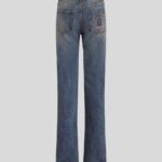JEANS WITH EMBROIDERED POCKETS