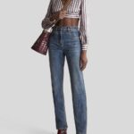 JEANS WITH EMBROIDERED POCKETS