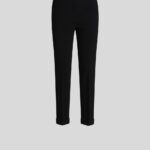 CIGARETTE TROUSERS WITH TURN-UP