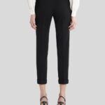 CIGARETTE TROUSERS WITH TURN-UP