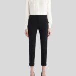 CIGARETTE TROUSERS WITH TURN-UP