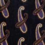 PAISLEY VELVET PALAZZO TROUSERS