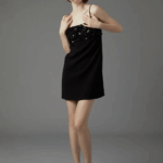 MINI DRESS WITH SEQUINS