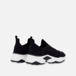 MORGANA BLACK WITH RHINESTONES SNEAKER 20