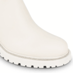 CLEO CRYSTAL IVORY BOOTIE 60