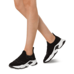 MORGANA BLACK WITH RHINESTONES SNEAKER 20