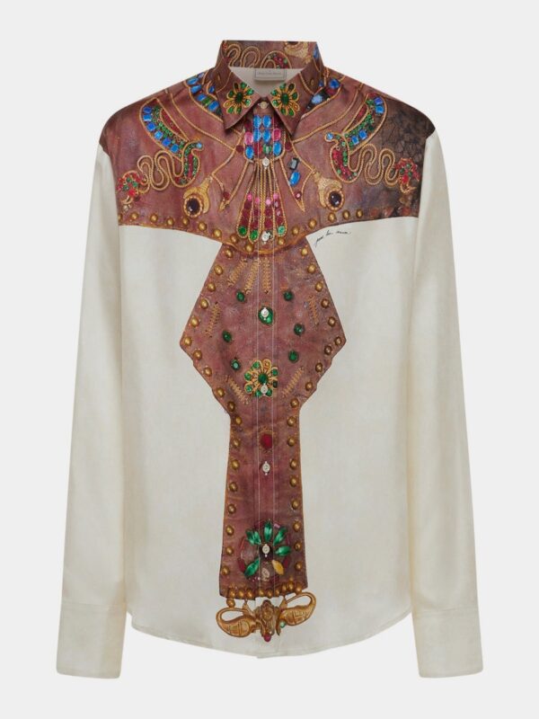 ALOE ORGANIC SILK LONG SLEEVE SHIRT