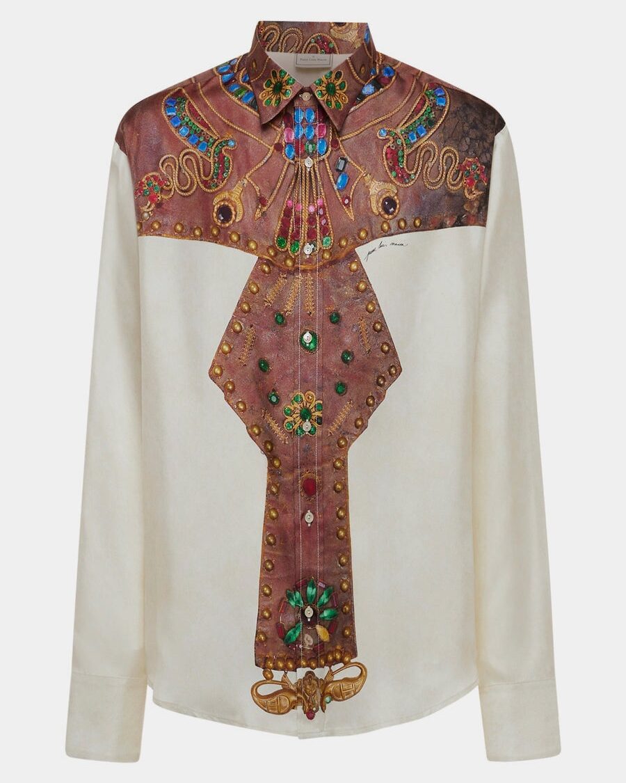 ALOE ORGANIC SILK LONG SLEEVE SHIRT