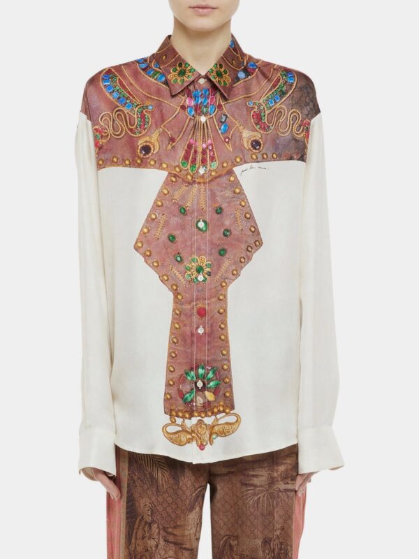 ALOE ORGANIC SILK LONG SLEEVE SHIRT