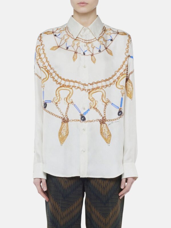 ALOE ORGANIC SILK LONG SLEEVE SHIRT