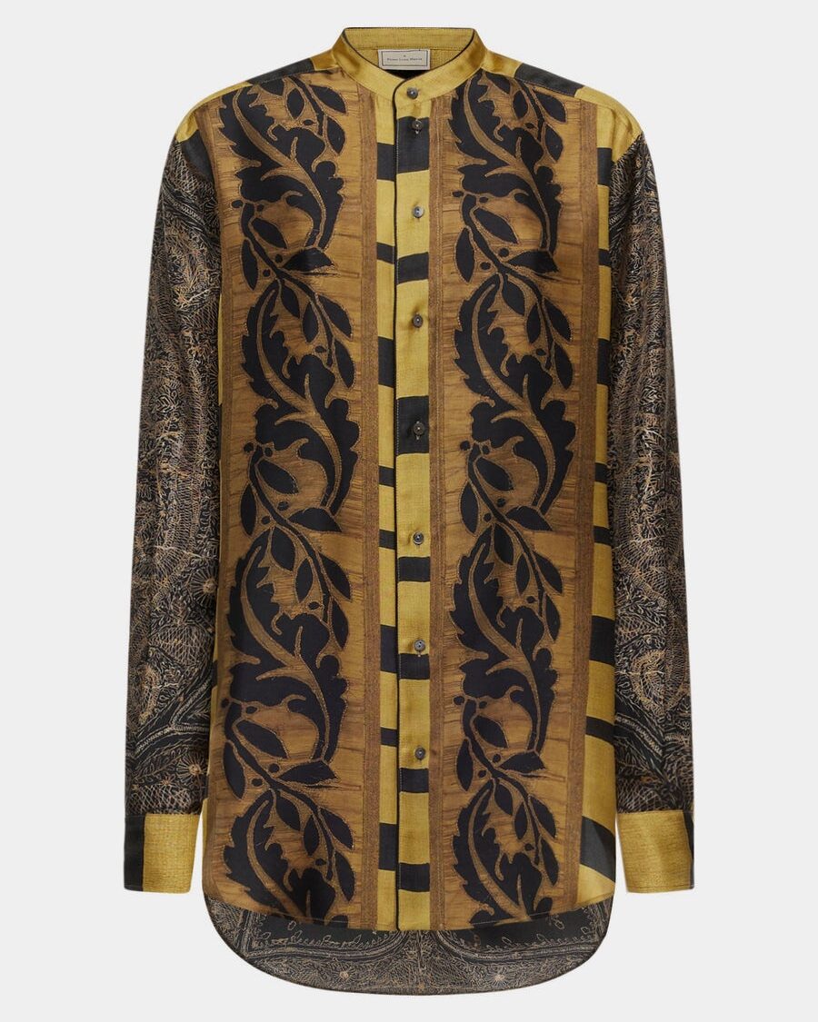 ALOE SILK LONG SLEEVE SHIRT long sleeve