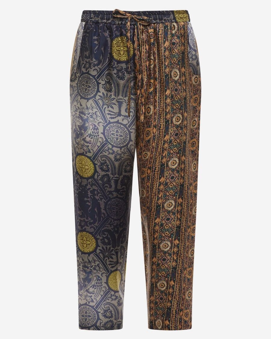 ALOE SILK TROUSERS