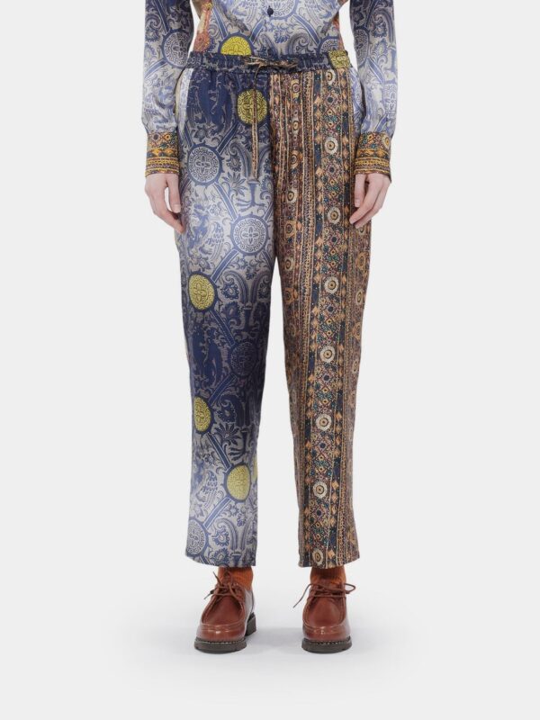 ALOE SILK TROUSERS