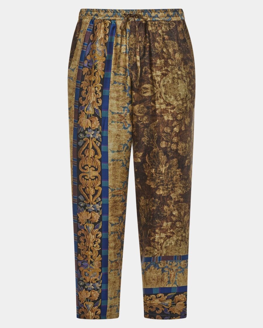 ALOE SILK TROUSERS