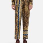 ALOE SILK TROUSERS