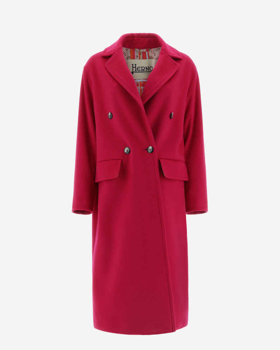 COAT IN FANCY LUXURY WOOL