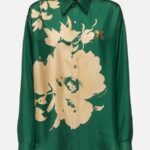 CIALDA SILK LONG SLEEVE SHIRT