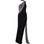 CRYSTAL SCARF GOWN