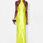 PANDORA DRESS - LIME YELLOW