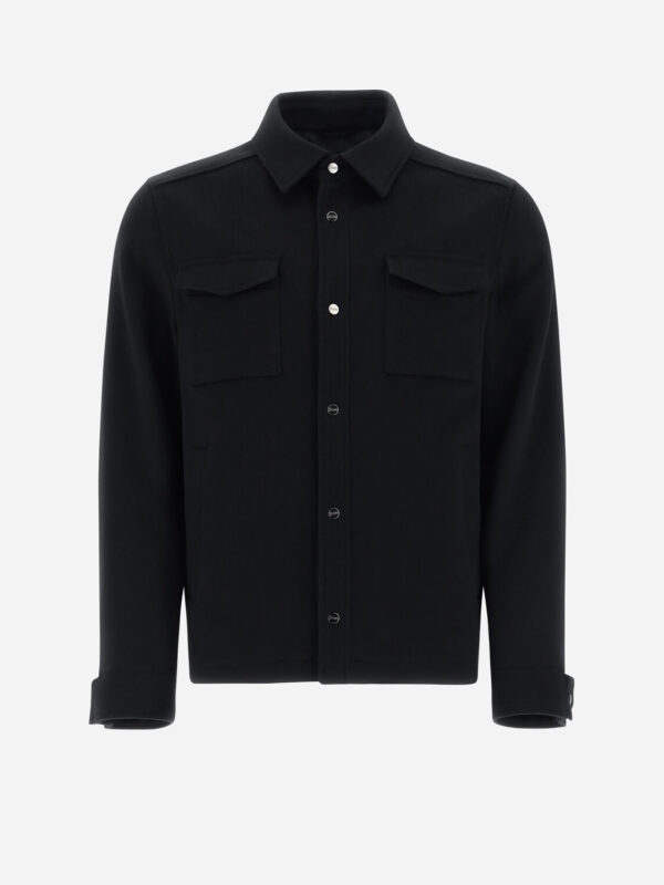 NEW WOOL CASHMERE SHACKET