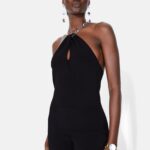 GLOBE CLEOPATRA JUMPSUIT - BLACK