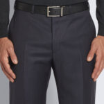 GRAINED CALF LEATHER BELT