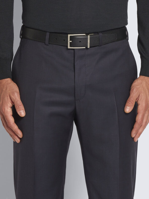 GRAINED CALF LEATHER BELT