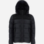 NYLON ULTRALIGHT AND EASY WOOL BOMBER JACKET