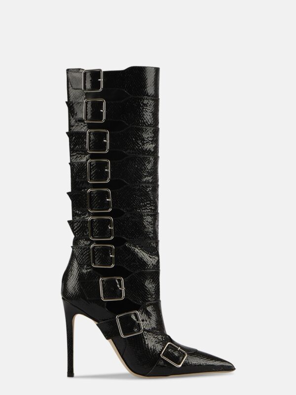 TYRA 105 BUCKLED BOOTS