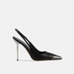 LIDIA EMBELLISHED 105 SLINGBACKS
