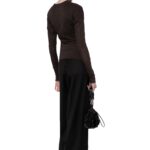 RUNA TOP IN BROWN MELANGE