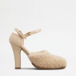 D'ORSAY PUMPS IN SHEEPSKIN