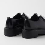 LEATHER LACE UP SHOES