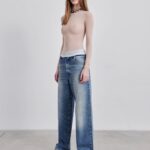 CLAIRE STUDDED BOYFRIEND DENIM
