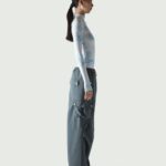 TAILORED CARGO MAXI SKIRT
