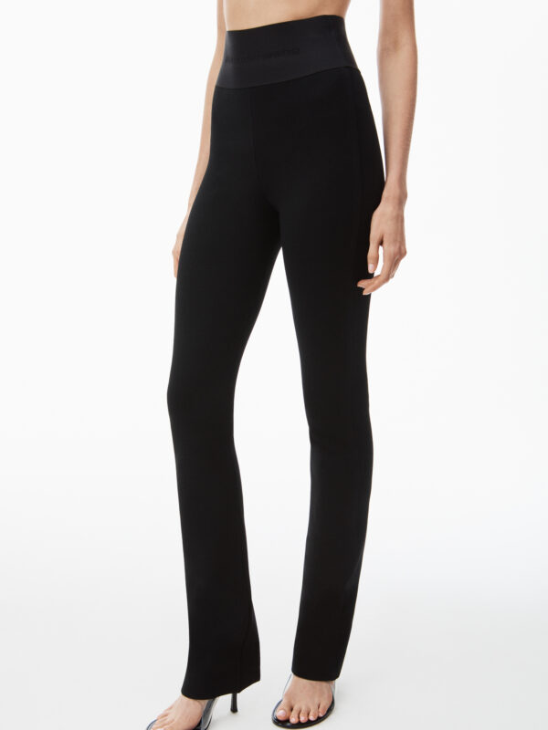 BOOTCUT PANT WITH LOGO WAISTBAND