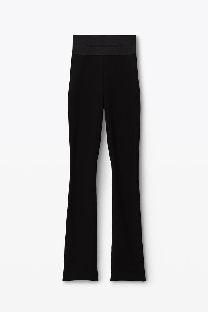 BOOTCUT PANT WITH LOGO WAISTBAND