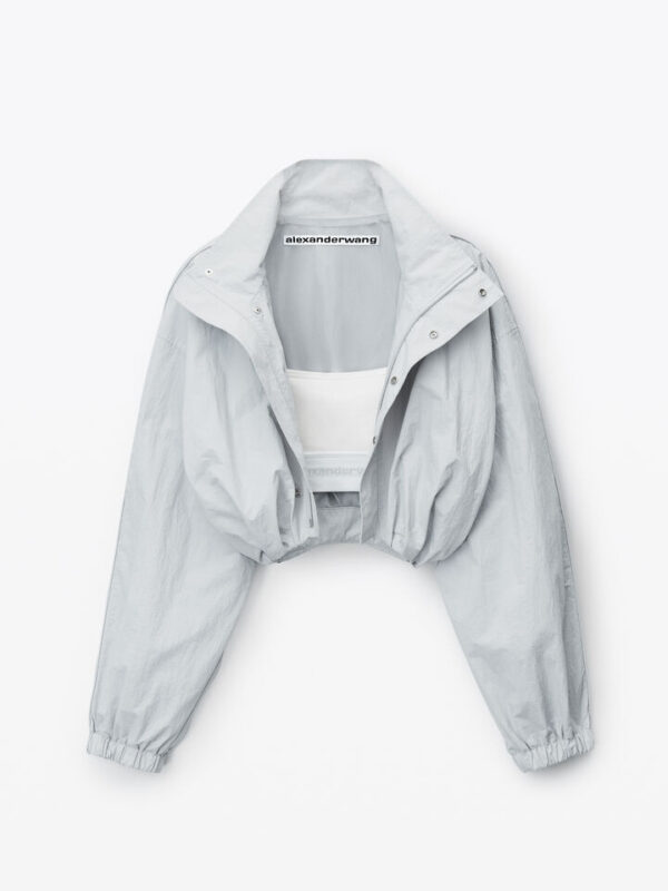 TRACK JACKET WITH BRA TOP