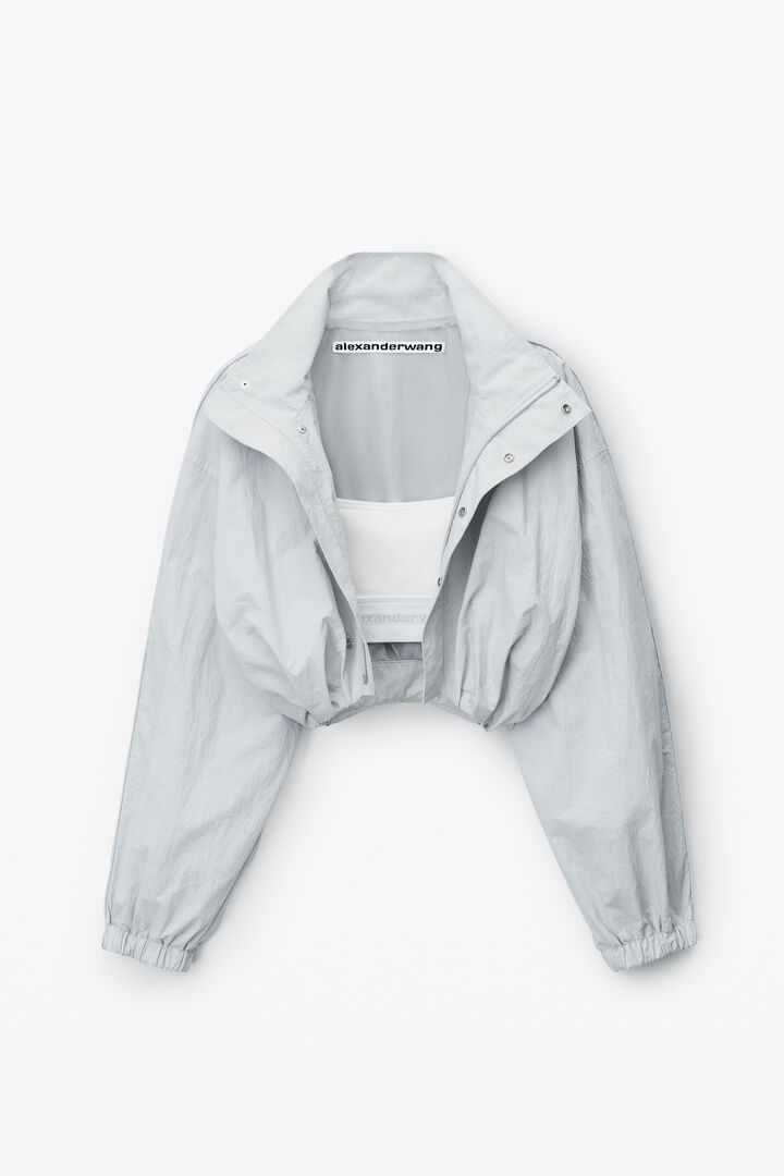 TRACK JACKET WITH BRA TOP
