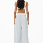 TRACK PANTS WITH LOGO WAISTBAND