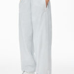 TRACK PANTS WITH LOGO WAISTBAND