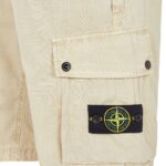 SLIM FIT CARGO BERMUDA SHORTS