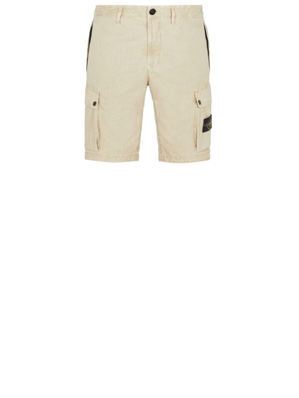 SLIM FIT CARGO BERMUDA SHORTS