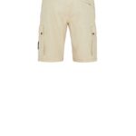 SLIM FIT CARGO BERMUDA SHORTS