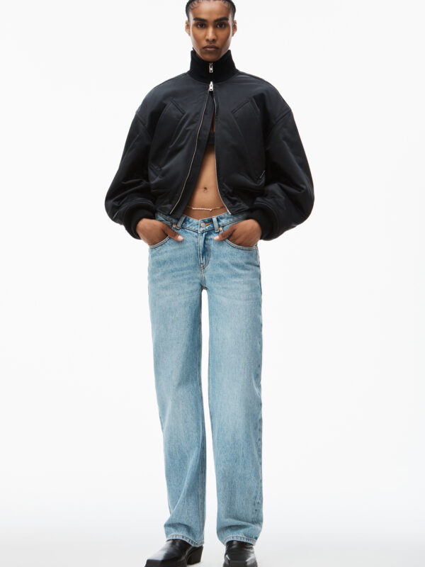NAME PLATE V FRONT RELAXED JEANS