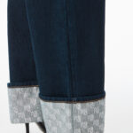CRYSTAL CUFF JEANS