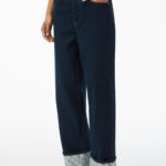 CRYSTAL CUFF JEANS