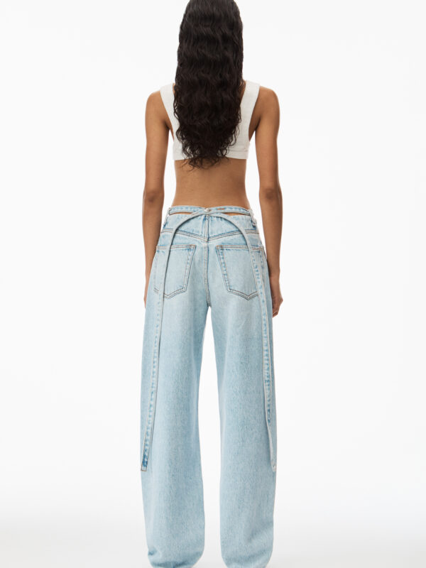 BALLOON DENIM WITH DETACHED WAIST